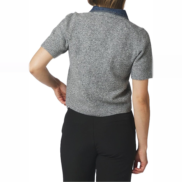 AMORIA KNIT CARDIGAN Grijs