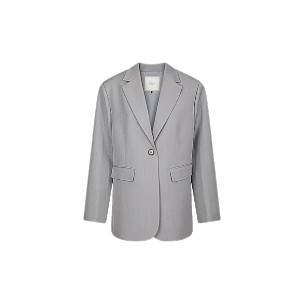 ARIELLE STRUCTURE BLAZER Grijs