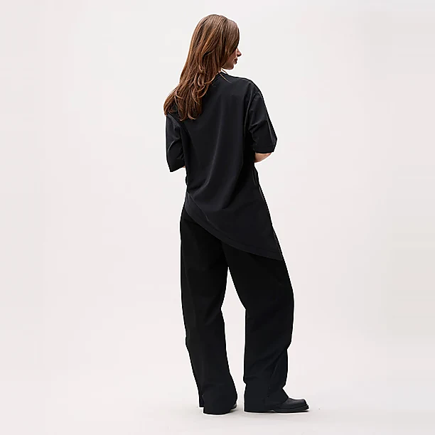 Asymmetric Tshirt Zwart