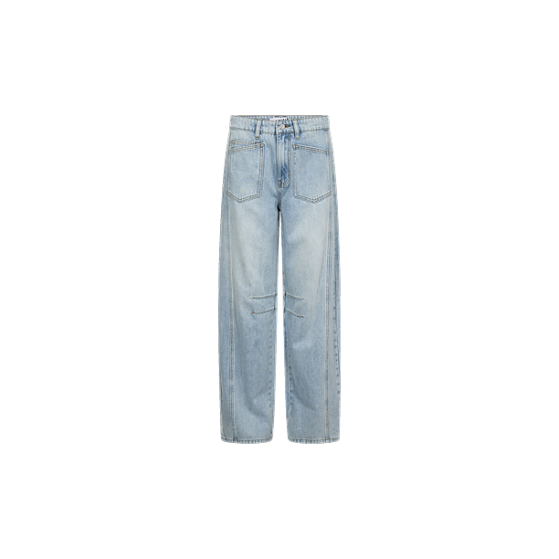 BARREL FRONT POCKET TALL JEANS Blauw