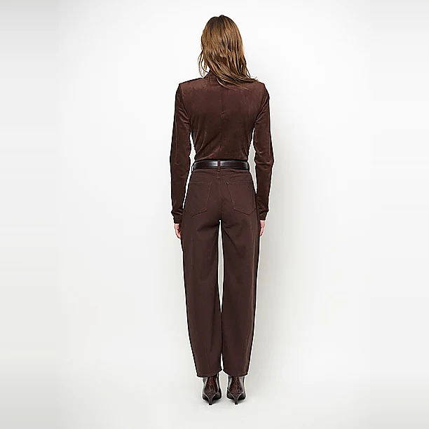 BARREL LEG JEANS Bruin