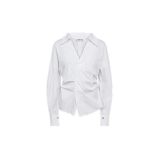 BELL ZIP BALL SHIRT Wit