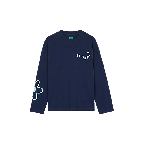 BLOSSOM LONG SLEEVE Marine