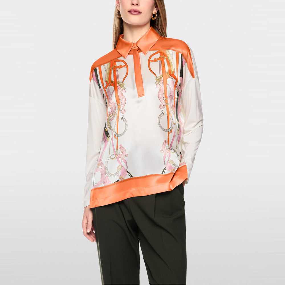 Blusenshirt Off White