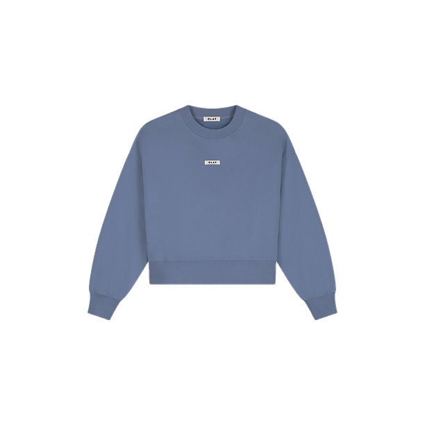 BOXY CREWNECK Blauw