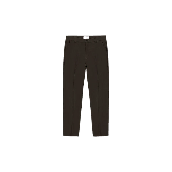 BRUSHED TWILL REG SUIT PANTS