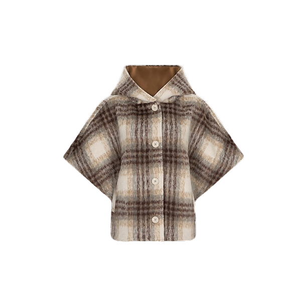 CAPE COAT Beige