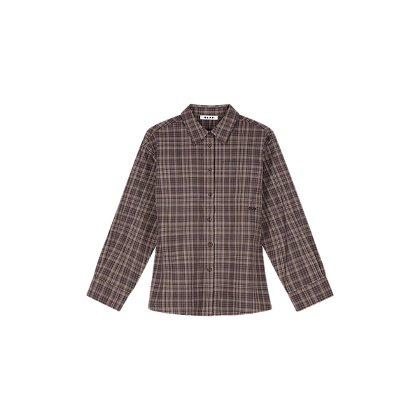 CHECKED FITTED SHIRT
