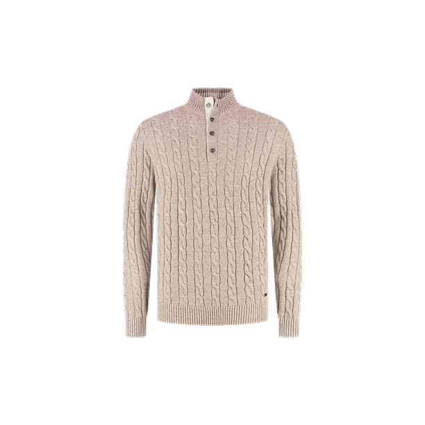 CHICAGO HALF BUTTON PULLOVER Zand