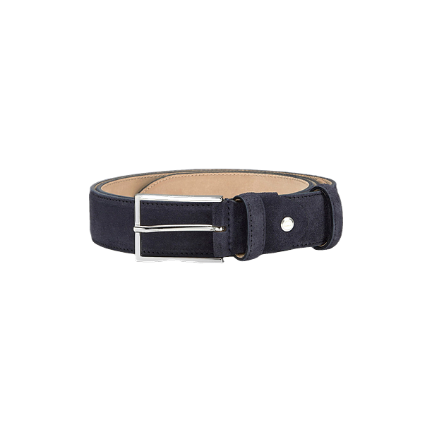 CINTURA DA 35 CLASSICA CUCITA VISONE Blauw