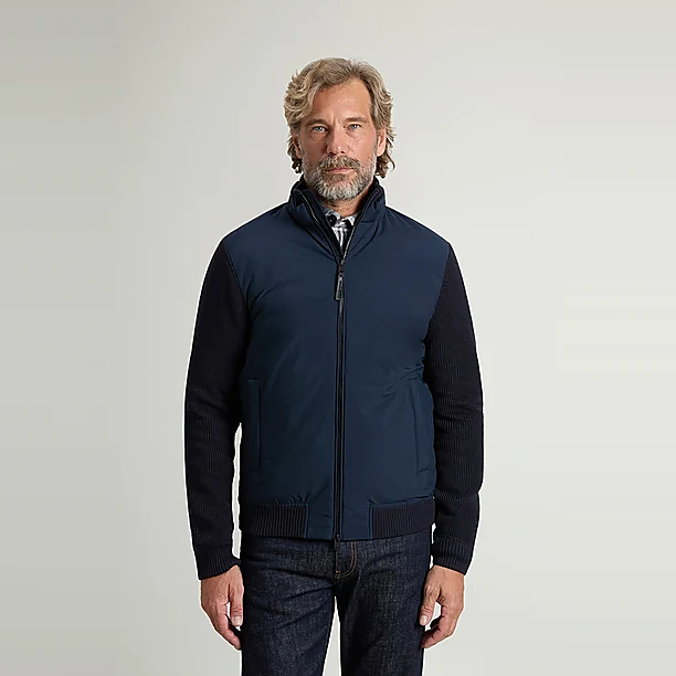 CLOUD HYBRID MELTON BLUE Blauw