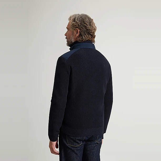 CLOUD HYBRID MELTON BLUE Blauw