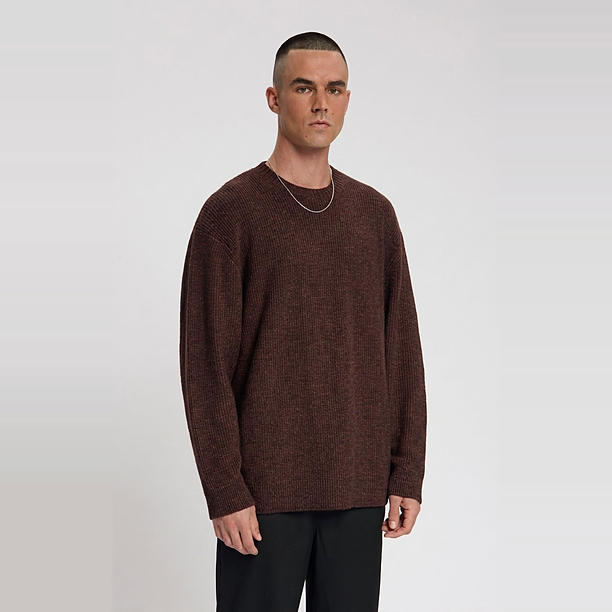 CLOUDBREAK KNITTED CREWNECK Bruin