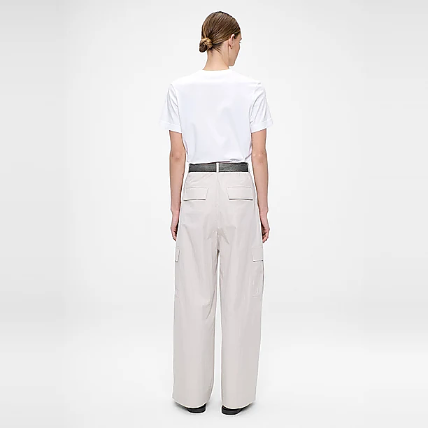 COTTON SS SHIRT Wit