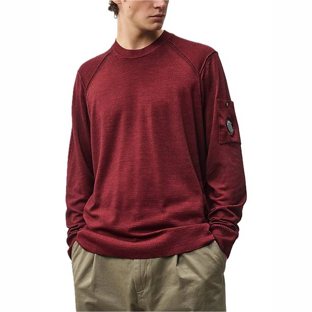 CREW NECK Rood