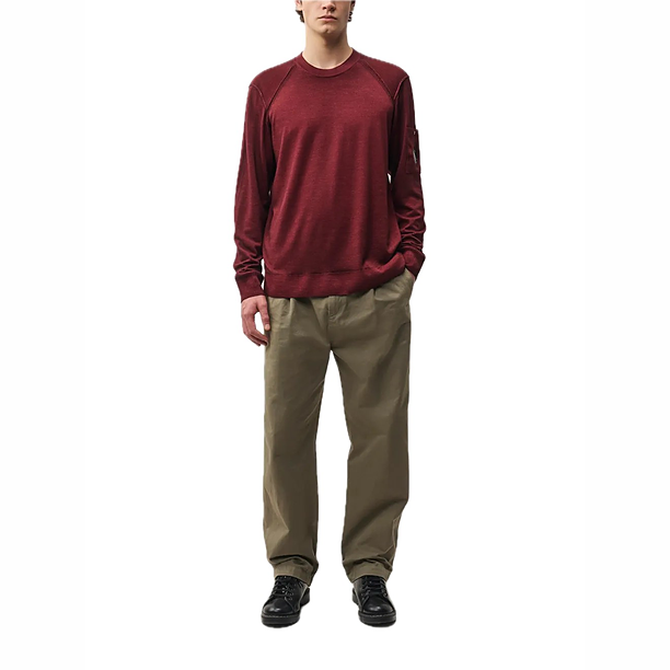 CREW NECK Rood
