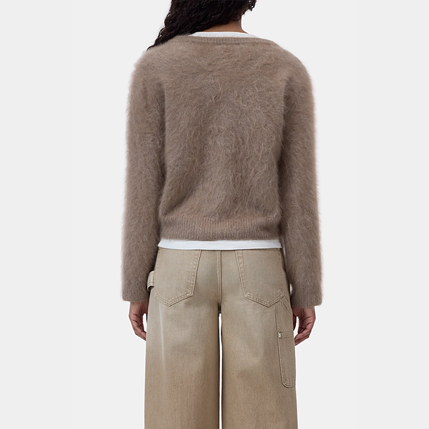 CREW NECK Beige