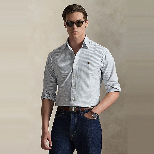 CUBDPPCS-LONG SLEEVE-SPORT SHIRT Blauw