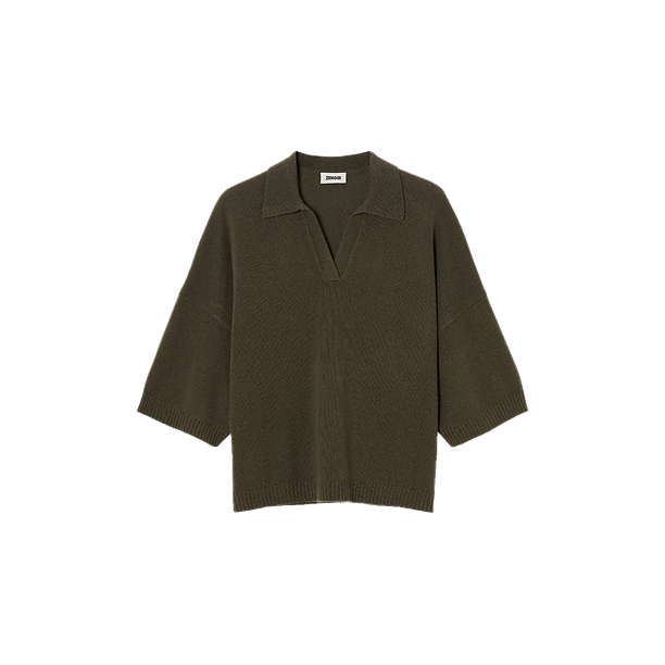 DAWSON POLO TOP Olijf