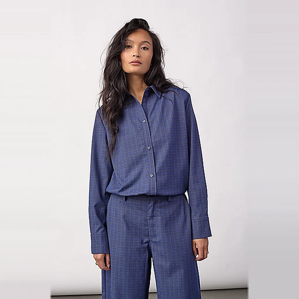 DAXTERCC CHECK PLEAT SHIRT