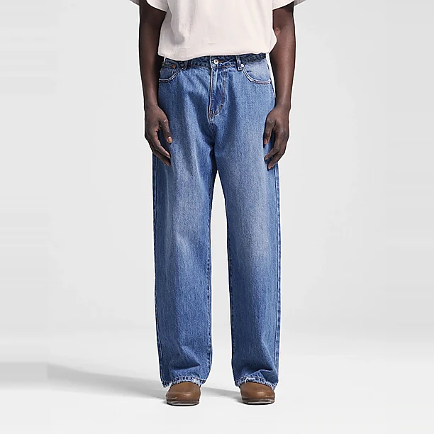 DENIM TROUSERS Blauw
