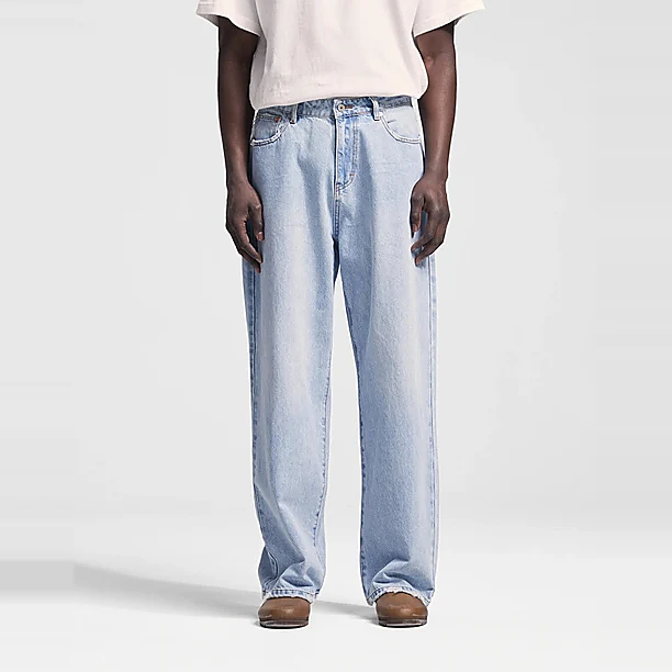 DENIM TROUSERS Licht Blauw