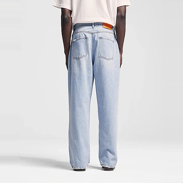 DENIM TROUSERS Licht Blauw