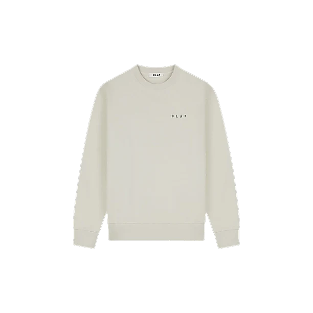 DOILY FACE CREWNECK Beige