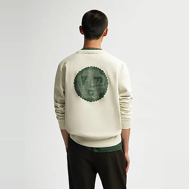 DOILY FACE CREWNECK Beige