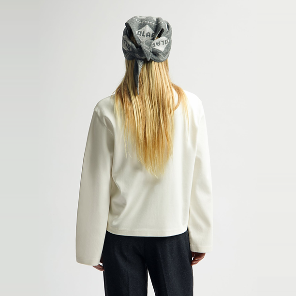 DOILY LS TEE Wit