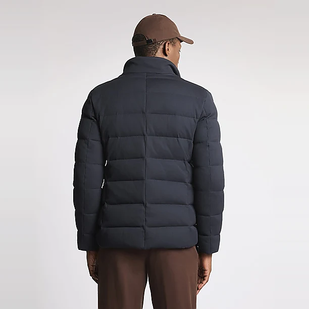 DOWN JACKET DB FRONT JERSEY Marine