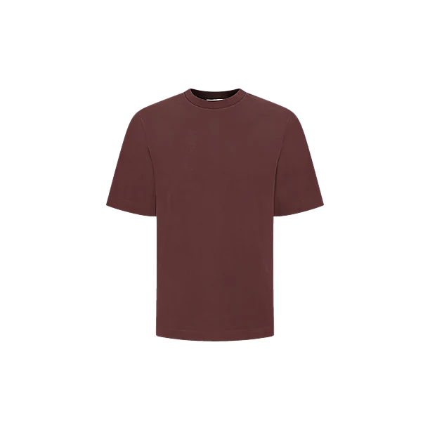 ESSENTIAL TEE Donker Bruin