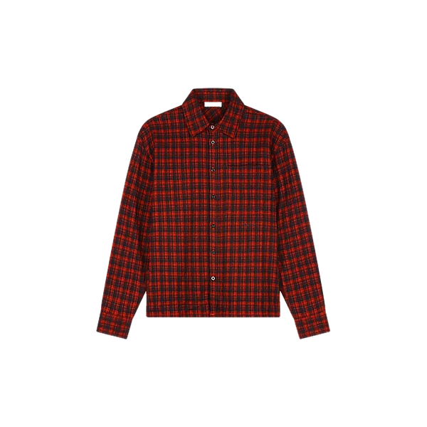 FLANNEL BOXY SHIRT