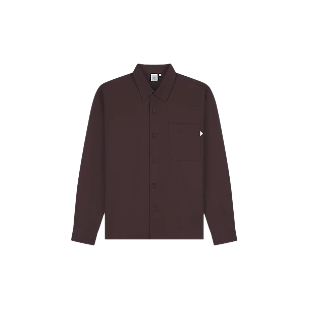 HAPI BRUSHED TWILL SHIRT Petrol
