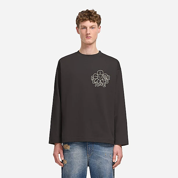HAPPY FLOWER LONG SLEEVE Bruin