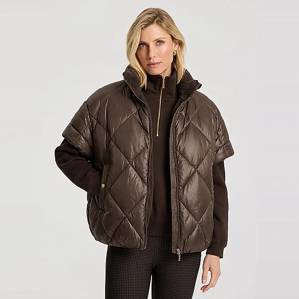 HAZEL REVERSIBLE BODYWARMER Bruin