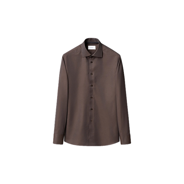 HERRINGBONE SIGNATURE TWILL SHIRT