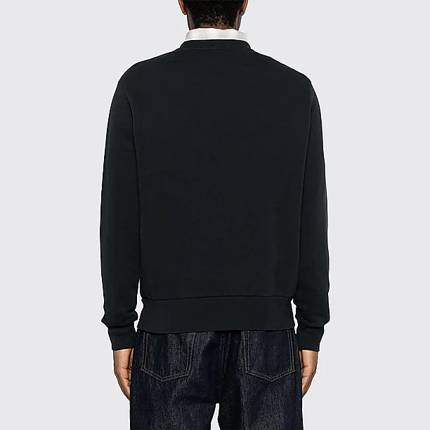 KNIT-PULLOVER-SWEATSHIRT Zwart