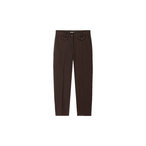 KRYSTAL FLAP L27 Donker Bruin