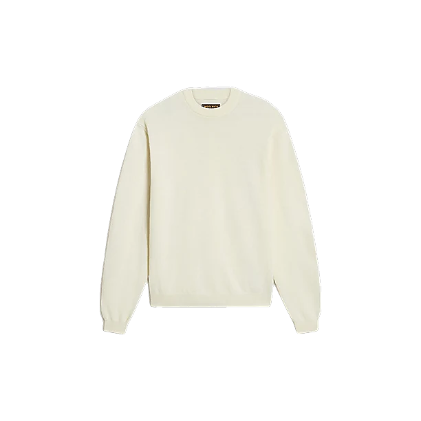 LAMBSWOOL CREWNECK GG12 Wit