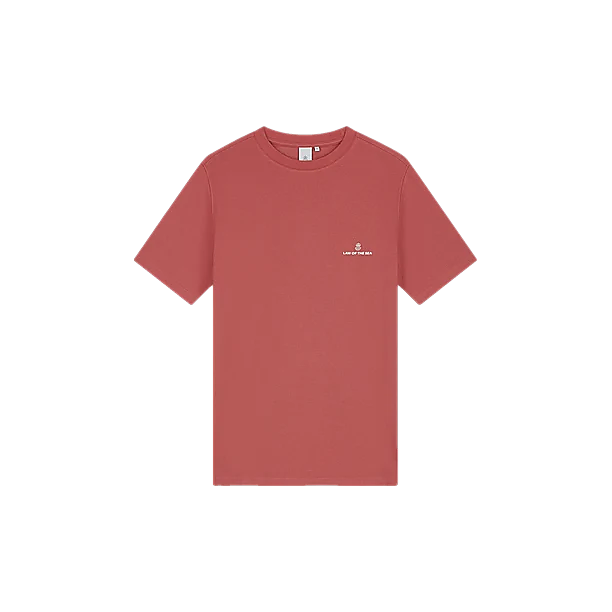 LAW TEE LAW LOGO T-SHIRT Rood