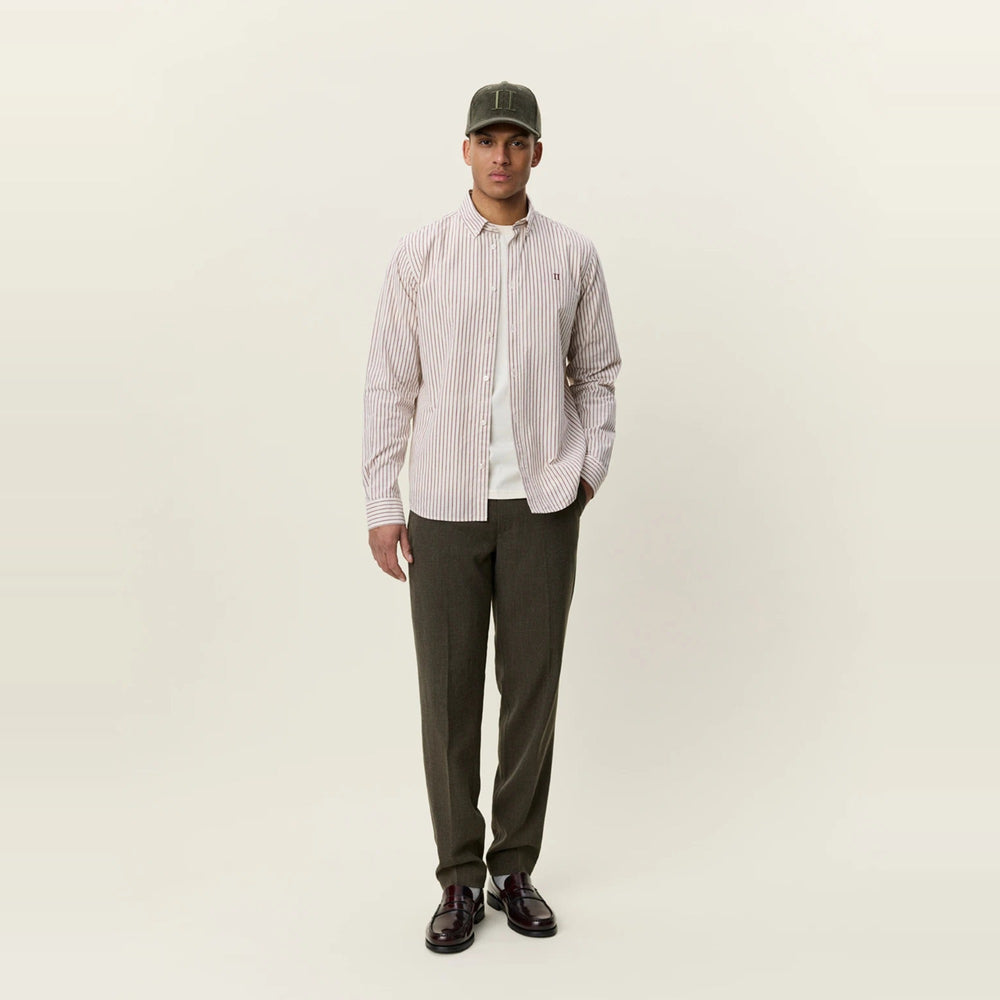 LIGHT OXFORD STRIPED SHIRT Bruin