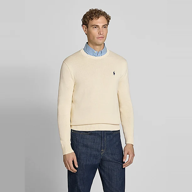 LSCNPP7GG-LONG SLEEVE-SWEATER Beige
