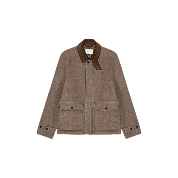 MELANGE WOOL JACKET