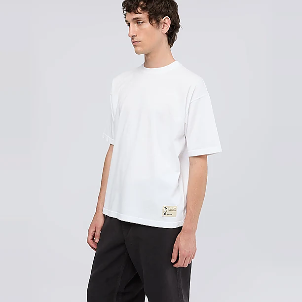 ME'N'S JERSEY T-SHIRT Wit