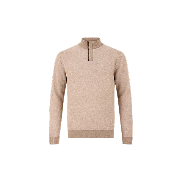 MENS SWEATER Licht Bruin