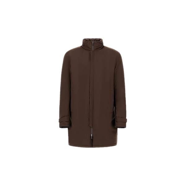 MEN'S WOVEN HALF COAT