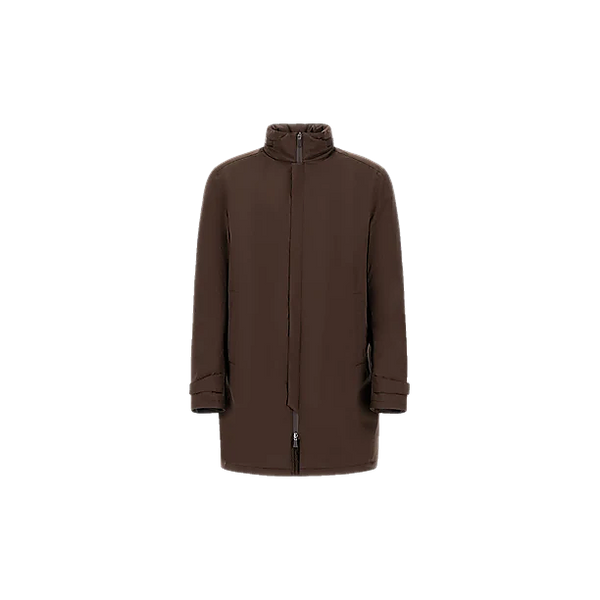 MEN'S WOVEN HALF COAT