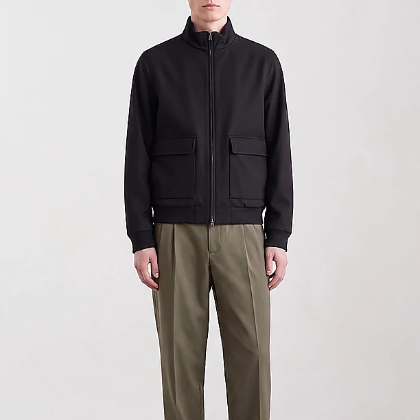 MEN'S WOVEN JACKET Blauw