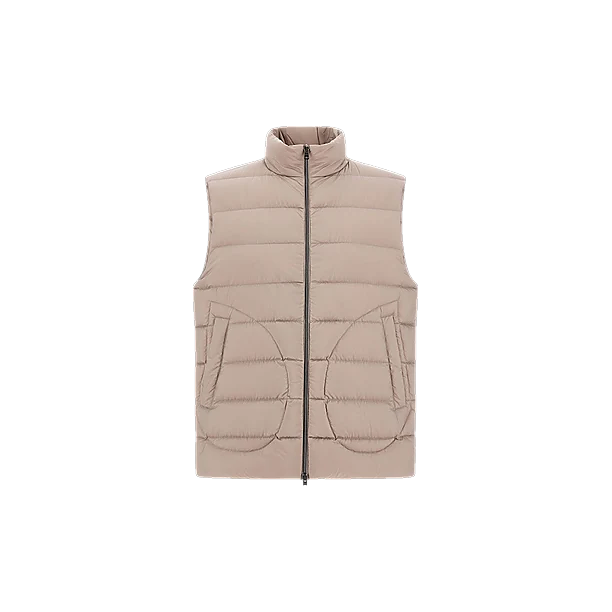 MEN'S WOVEN VEST Taupe